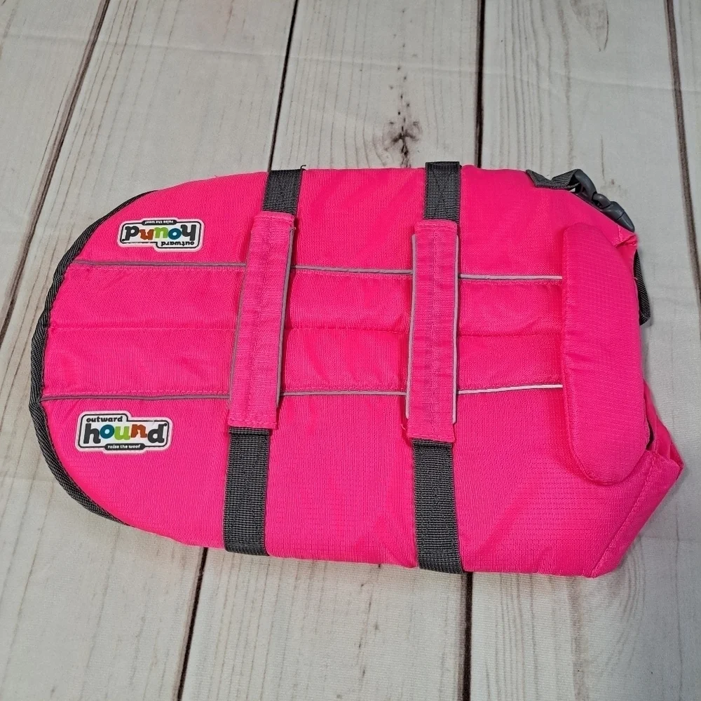 Outward Hound Doggie Life Jacket Pet Floatation Device Size Medium NWOT